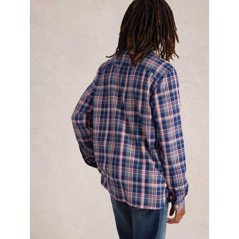 White Stuff Moxley Brushed Long Sleeve Check Shirt image number 1